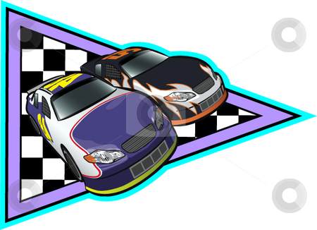 Auto Racing Photos Free on Auto Racing Vector Illustration   Download Vector Royalty Free Clipart