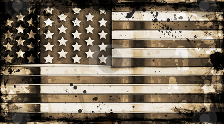 To use this stock image in your creative project, please select the size you need over to the right and click the "Add to Cart" button.
Your downloaded image will come with the Cutcaster watermark removed so don’t worry about the watermark you see on this page. Grunge stars and stripes stock photo, American flag on grunge background by Kirsty Pargeter