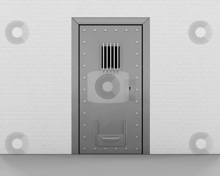 To use this stock image in your creative project, please select the size you need over to the right and click the "Add to Cart" button.
Your downloaded image will come with the Cutcaster watermark removed so don’t worry about the watermark you see on this page. Prison door stock photo, 3D render of a prison door by Kirsty Pargeter