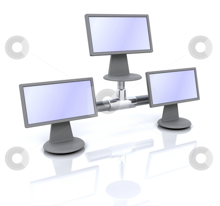 To use this stock image in your creative project, please select the size you need over to the right and click the "Add to Cart" button.
Your downloaded image will come with the Cutcaster watermark removed so don’t worry about the watermark you see on this page. Icon for network computer stock photo, 3D computer icon for network computer by Kirsty Pargeter