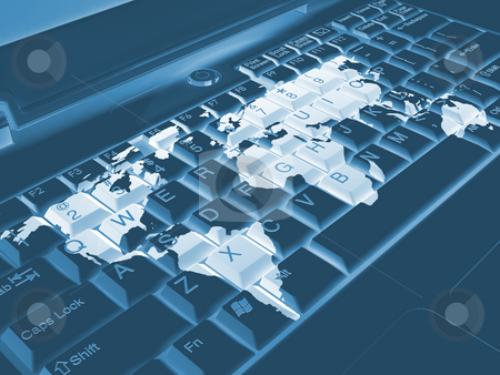 World on Keyboard World on Keyboard stock photo, by Kirsty Pargeter