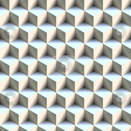 Seamless 3D Boxes Pattern Seamless 3D Boxes Pattern stock photo, 3d boxes texture that tiles seamlessly as a pattern in any direction. by Todd Arena