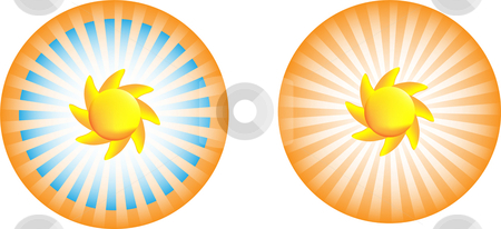 To use this stock image in your creative project, please select the size you need over to the right and click the "Add to Cart" button.
Your downloaded image will come with the Cutcaster watermark removed so don’t worry about the watermark you see on this page. Sun stock vector clipart, Beautiful sun with mesh gradient and stripes background by gubh83