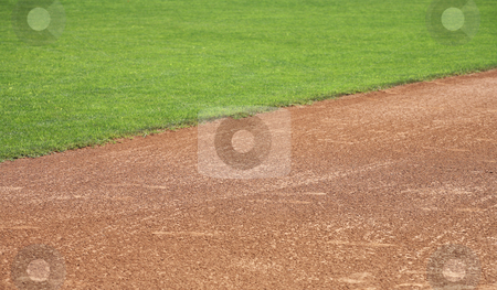 American baseball infield natural background American baseball infield natural background stock photo, Softball or baseball infield natural background by Stacy Barnett