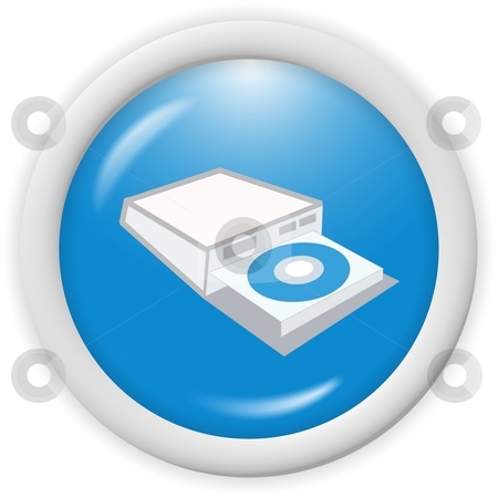 To use this stock image in your creative project, please select the size you need over to the right and click the "Add to Cart" button.
Your downloaded image will come with the Cutcaster watermark removed so don’t worry about the watermark you see on this page. Cd disc icon stock photo, Blue compact disc writer icon - computer generated clipart by Stelian Ion