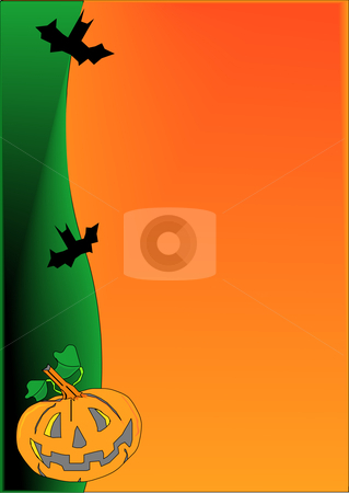 To use this stock image in your creative project, please select the size you need over to the right and click the "Add to Cart" button.
Your downloaded image will come with the Cutcaster watermark removed so don’t worry about the watermark you see on this page. Halloween Presentation Background stock vector clipart, Vector illustration of a Halloween jack-o-lantern and bats background. by Robert Gebbie