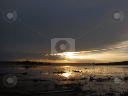 Sunset Over Bear Butte Lake Sunset Over Bear Butte Lake stock photo, Tgis Sunset Was Taken At Bear Butte Lake Between Newell And Sturgis South Dakota! by Brian Meyer