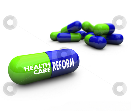 To use this stock image in your creative project, please select the size you need over to the right and click the "Add to Cart" button.
Your downloaded image will come with the Cutcaster watermark removed so don’t worry about the watermark you see on this page. Health Care Reform - Pills stock photo, Close-up of some blue and green pills, with one featuring the words Health Care Reform by Chris Lamphear