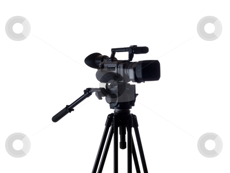 To use this stock image in your creative project, please select the size you need over to the right and click the "Add to Cart" button.
Your downloaded image will come with the Cutcaster watermark removed so don’t worry about the watermark you see on this page. Black video camera mounted on tripod 3/4 view stock photo, Mid-range video camera mounted on tripod black by Jeff Cleveland