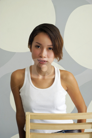 Young Sexy Asian Woman stock photo, A young and sexy Asian woman sitting on ... Young Sexy Asian Woman stock photo, A young and sexy Asian woman sitting on ...