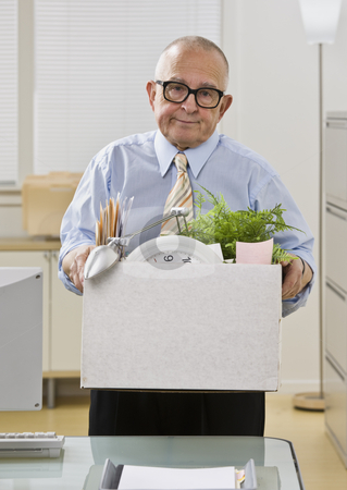 To use this stock image in your creative project, please select the size you need over to the right and click the "Add to Cart" button.
Your downloaded image will come with the Cutcaster watermark removed so don’t worry about the watermark you see on this page. Man Packing up Belongings stock photo, An elderly man is in an office and is holding a box of personal belongings. He is looking at the camera. Vertically framed shot.. by Jonathan Ross