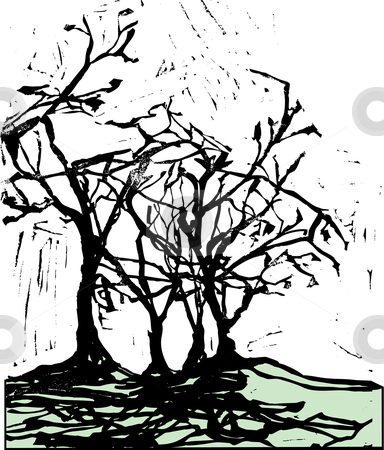 To use this stock image in your creative project, please select the size you need over to the right and click the "Add to Cart" button.
Your downloaded image will come with the Cutcaster watermark removed so don’t worry about the watermark you see on this page. Harsh Trees and Shadows stock vector clipart, Harsh shadows of trees in the style of a woodcut. by Jeffrey Thompson
