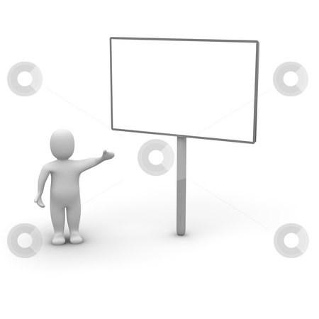 To use this stock image in your creative project, please select the size you need over to the right and click the "Add to Cart" button.
Your downloaded image will come with the Cutcaster watermark removed so don’t worry about the watermark you see on this page. Man pointing at billboard stock photo, Man and billboard. 3d rendered illustration. by Jiri Moucka