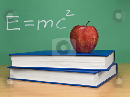 To use this stock image in your creative project, please select the size you need over to the right and click the "Add to Cart" button.
Your downloaded image will come with the Cutcaster watermark removed so don’t worry about the watermark you see on this page. Theory of relativity stock photo, Einsteins formula of theory of relativity on a chalkboard. An apple over books on foreground. by Ignacio Gonzalez Prado