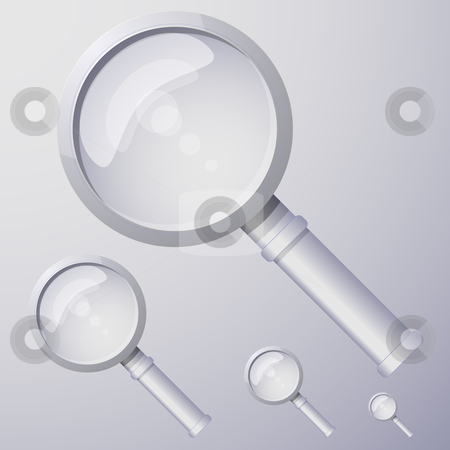 To use this stock image in your creative project, please select the size you need over to the right and click the "Add to Cart" button.
Your downloaded image will come with the Cutcaster watermark removed so don’t worry about the watermark you see on this page. Search icon stock vector clipart, Sleek design with a nice reflection by Jaka Verbic Miklic