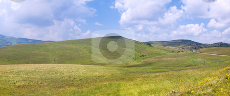 To use this stock image in your creative project, please select the size you need over to the right and click the "Add to Cart" button.
Your downloaded image will come with the Cutcaster watermark removed so don’t worry about the watermark you see on this page. Zlatibor panorama stock photo, Panoramic image of mountain Zlatibor, famous tourist resort in Serbia. by Ivan Paunovic