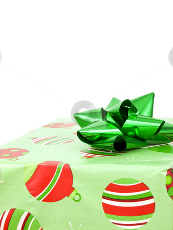 Present Close up Present Close up stock photo, Present Close up with a white background by John Teeter