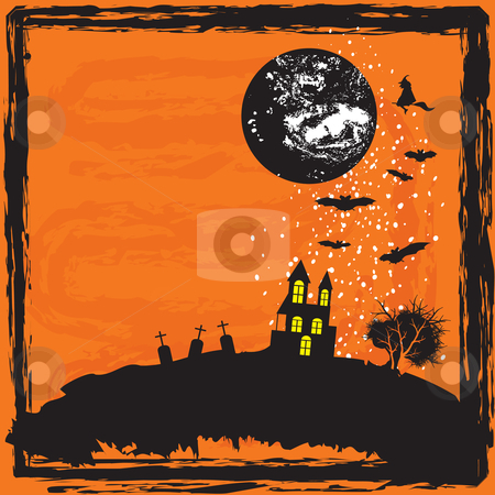 To use this stock image in your creative project, please select the size you need over to the right and click the "Add to Cart" button.
Your downloaded image will come with the Cutcaster watermark removed so don’t worry about the watermark you see on this page. Halloween background stock vector clipart, Halloween scary background vector illustration by Milsi Art