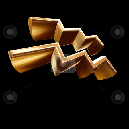 3D Zodiac Sign - Aquarius 3D Zodiac Sign - Aquarius stock photo, 3D Zodiac signs of Aquarius on black background by Adam Radosavljevic