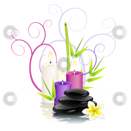 To use this stock image in your creative project, please select the size you need over to the right and click the "Add to Cart" button.
Your downloaded image will come with the Cutcaster watermark removed so don’t worry about the watermark you see on this page. Spa theme stock vector clipart, Spa stones, bamboo, frangipani flower and candels by Laurent Renault