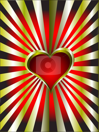 To use this stock image in your creative project, please select the size you need over to the right and click the "Add to Cart" button.
Your downloaded image will come with the Cutcaster watermark removed so don’t worry about the watermark you see on this page. A gold hearts vector valentines day background stock vector clipart, A vector valentines background with a gold heart on a deep red and gold backdrop by Mike Price