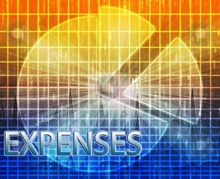 Budgeting finance illustration Budgeting finance illustration stock photo, Illustration of expenses budgeting finance and business pie chart by Kheng Guan Toh