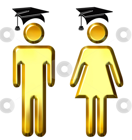 To use this stock image in your creative project, please select the size you need over to the right and click the "Add to Cart" button.
Your downloaded image will come with the Cutcaster watermark removed so don’t worry about the watermark you see on this page. Graduates stock photo, 3d golden graduates isolated in white by Georgios Kollidas