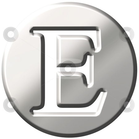 To use this stock image in your creative project, please select the size you need over to the right and click the "Add to Cart" button.
Your downloaded image will come with the Cutcaster watermark removed so don’t worry about the watermark you see on this page. 3D Steel Letter E stock photo, 3d steel letter E isolated in white by Georgios Kollidas