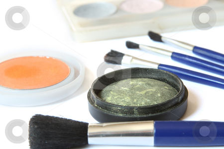 To use this stock image in your creative project, please select the size you need over to the right and click the "Add to Cart" button.
Your downloaded image will come with the Cutcaster watermark removed so don’t worry about the watermark you see on this page. Eye shadows and brushes stock photo, Cosmetics - the eye shadows and makeup brushes. Isolated on white by Olga Lipatova
