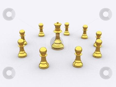 To use this stock image in your creative project, please select the size you need over to the right and click the "Add to Cart" button.
Your downloaded image will come with the Cutcaster watermark removed so don’t worry about the watermark you see on this page. Chess Gold stock photo, A group of golden Chess figure by Jan Schering