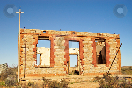 Silverton ruins Silverton ruins stock photo, An old ruined building typical of historic silverton, nsw by Phil Morley