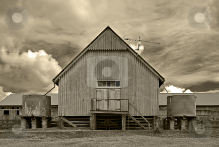 To use this stock image in your creative project, please select the size you need over to the right and click the "Add to Cart" button.
Your downloaded image will come with the Cutcaster watermark removed so don’t worry about the watermark you see on this page. Old barn building stock photo, Great image of an old barn on the farm by Phil Morley