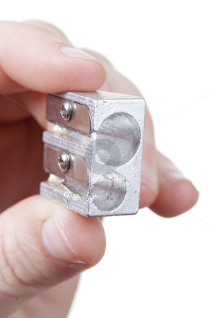 To use this stock image in your creative project, please select the size you need over to the right and click the "Add to Cart" button.
Your downloaded image will come with the Cutcaster watermark removed so don’t worry about the watermark you see on this page. Isolated pencil sharpener stock photo, Hand with a pencil sharpener isolated over a withe background by Ivan Montero