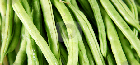 Green bean Green bean stock photo, Texture of green bean. Vegetables raw food by Giuseppe Ramos