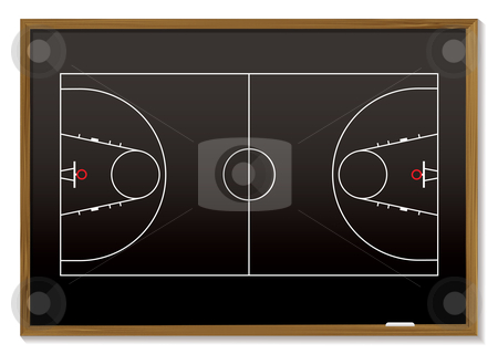 basketball court clipart. of asketball court ideal