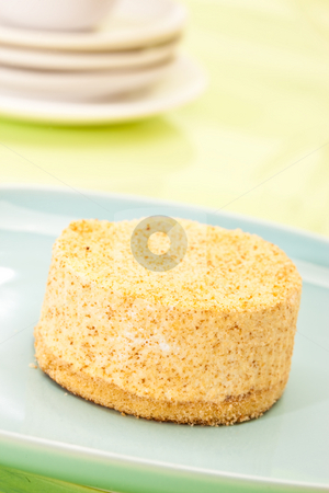To use this stock image in your creative project, please select the size you need over to the right and click the "Add to Cart" button.
Your downloaded image will come with the Cutcaster watermark removed so don’t worry about the watermark you see on this page. Cake stock photo, Food serie: sweet fancy cake on blue plate by Gennady Kravetsky