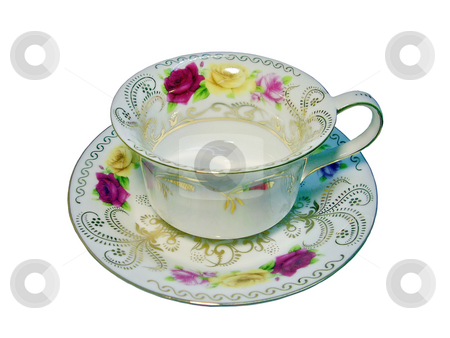 Cup on a white background Cup on a white background stock photo, Cup on a white background by Sergey Gorodenskiy