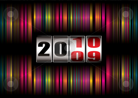 To use this stock image in your creative project, please select the size you need over to the right and click the "Add to Cart" button.
Your downloaded image will come with the Cutcaster watermark removed so don’t worry about the watermark you see on this page. Rainbow new year stock vector clipart, Brightly colored rainbow background with new year clock dial by Michael Travers