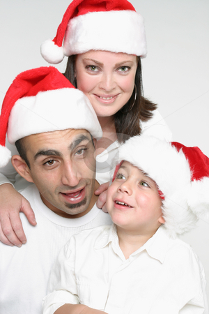 Family Christmas Family Christmas stock photo, Family at Christmas by Leah-Anne Thompson