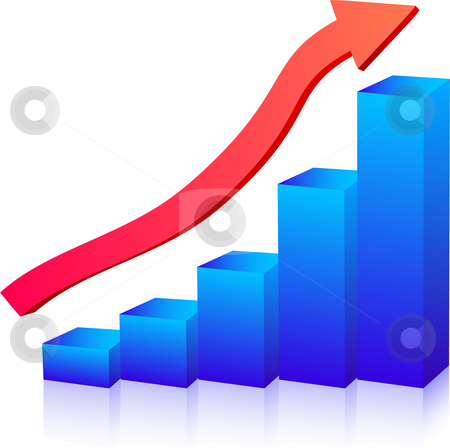 To use this stock image in your creative project, please select the size you need over to the right and click the "Add to Cart" button.
Your downloaded image will come with the Cutcaster watermark removed so don’t worry about the watermark you see on this page. Business growth graph stock vector clipart, Business growth graph up arrow by Vadim Pats