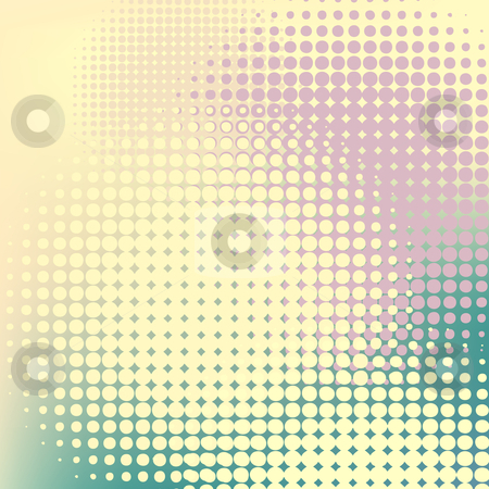 Pastel halftones Pastel halftones stock vector clipart, Abstract editable vector background design in pastel colors by Robert Adrian Hillman