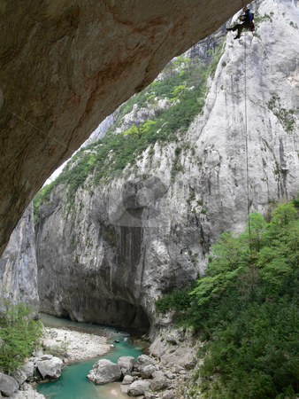 To use this stock image in your creative project, please select the size you need over to the right and click the "Add to Cart" button.
Your downloaded image will come with the Cutcaster watermark removed so don’t worry about the watermark you see on this page. Free climber stock photo, A free climber in verdon canyon by Marco Tomasini
