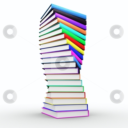 Spiral books Spiral books stock photo, Nice spiral of books looks like trophy by HII CHANG LING