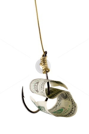 To use this stock image in your creative project, please select the size you need over to the right and click the "Add to Cart" button.
Your downloaded image will come with the Cutcaster watermark removed so don’t worry about the watermark you see on this page. Dollar bait stock photo, Dollar bait on hook golden thread isolated on white background by Vladyslav Danilin