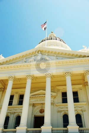 To use this stock image in your creative project, please select the size you need over to the right and click the "Add to Cart" button.
Your downloaded image will come with the Cutcaster watermark removed so don’t worry about the watermark you see on this page. California State Capital Building stock photo, by Glenda Purvis