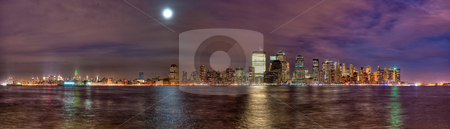 To use this stock image in your creative project, please select the size you need over to the right and click the "Add to Cart" button.
Your downloaded image will come with the Cutcaster watermark removed so don’t worry about the watermark you see on this page. New York City skyline stock photo, High Dynamic Range New York City skyline as seen from New Jersey by Anibal Trejo
