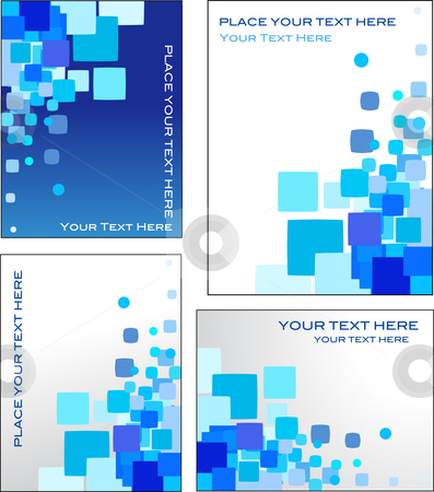 To use this stock image in your creative project, please select the size you need over to the right and click the "Add to Cart" button.
Your downloaded image will come with the Cutcaster watermark removed so don’t worry about the watermark you see on this page. Blue mosaic vector backgrounds stock vector clipart, Collection of blue and white abstract geometric patterns by Marina Zlochin