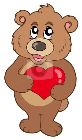 To use this stock image in your creative project, please select the size you need over to the right and click the "Add to Cart" button.
Your downloaded image will come with the Cutcaster watermark removed so don’t worry about the watermark you see on this page. Cute bear holding heart stock vector clipart, Cute bear holding heart - vector illustration. by Klara Viskova