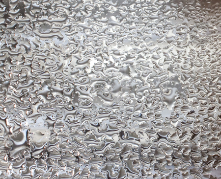 Drops Drops stock photo, Background of water drops over a glass by Fabio Alcini