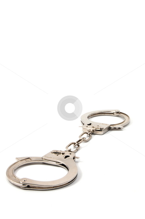 To use this stock image in your creative project, please select the size you need over to the right and click the "Add to Cart" button.
Your downloaded image will come with the Cutcaster watermark removed so don’t worry about the watermark you see on this page. Handcuffs stock photo, Police handcuffs isolated on a white background by Gunnar Pippel
